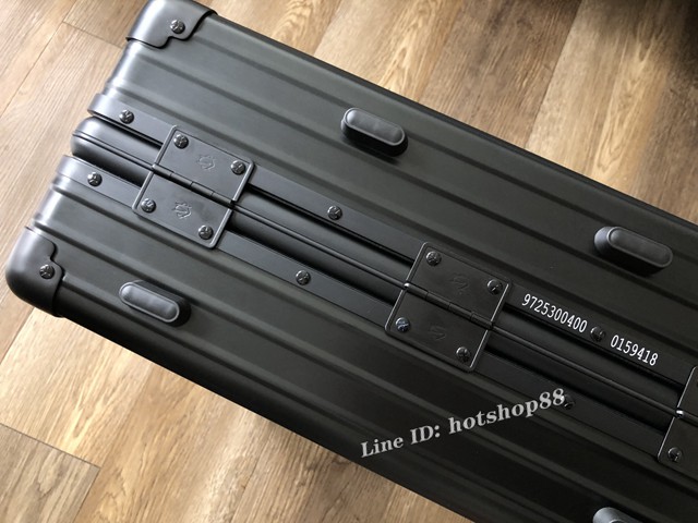 Rimowa航空鋁鎂合金復古獨立編碼金屬箱行李箱 貨號972 gdx1505